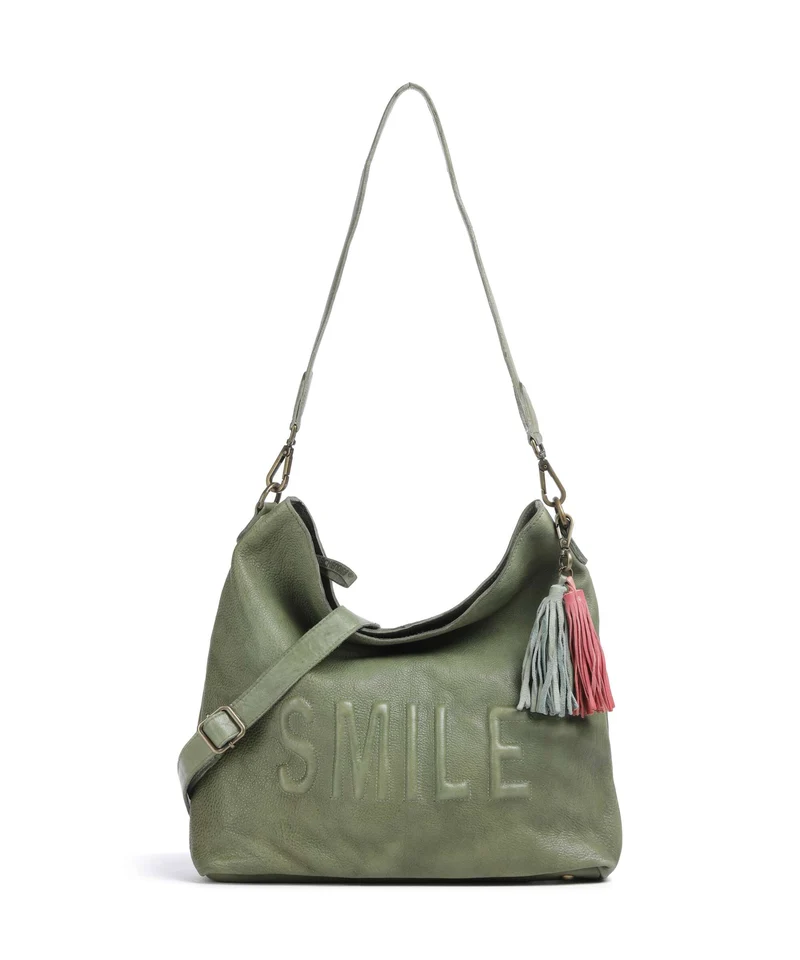 Taschendieb Wien Paoliweg 2 Beuteltasche green leaf