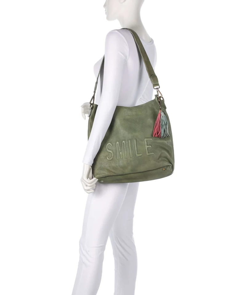 Taschendieb Wien Paoliweg 2 Beuteltasche green leaf