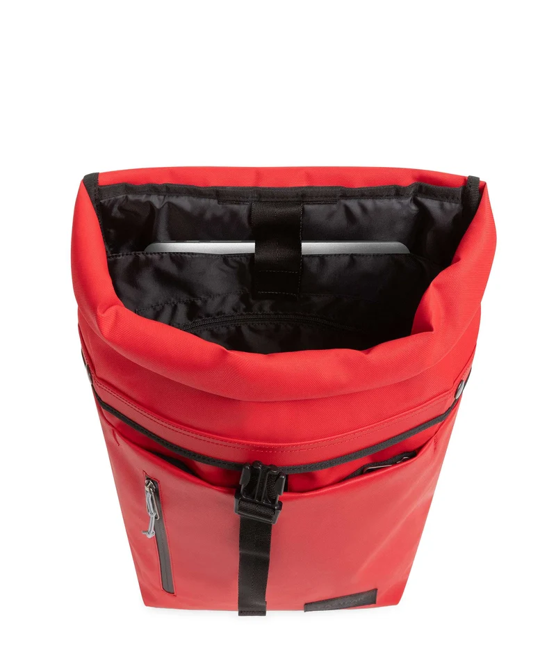 Eastpak Tarp Up Roll Rolltop Rucksack tarp red