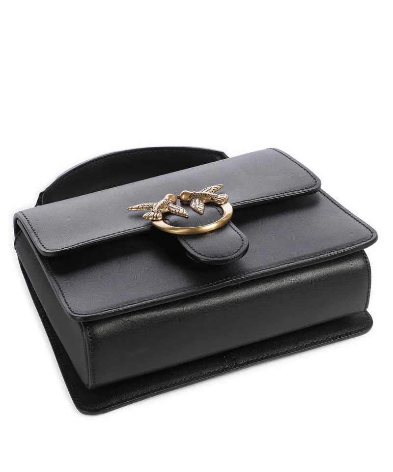 Pinko Love One Mini Handtasche nero/antique gold