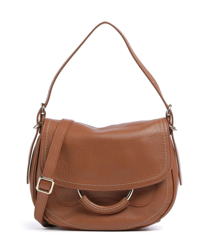 Brics Gondola Stella medium Schultertasche leather