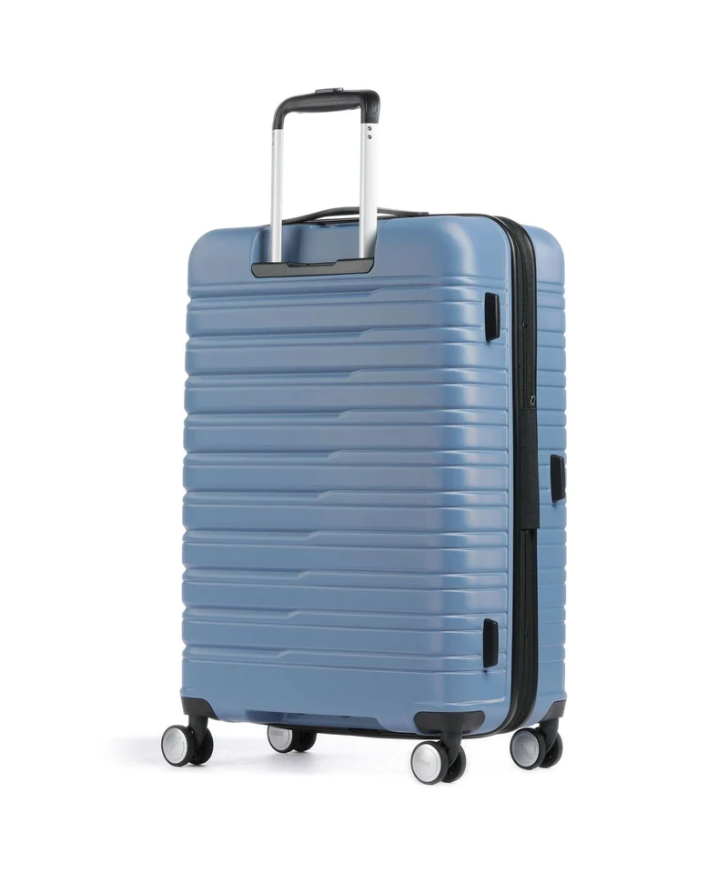 American Tourister Flashline 4-Rollen Trolley coronet blue