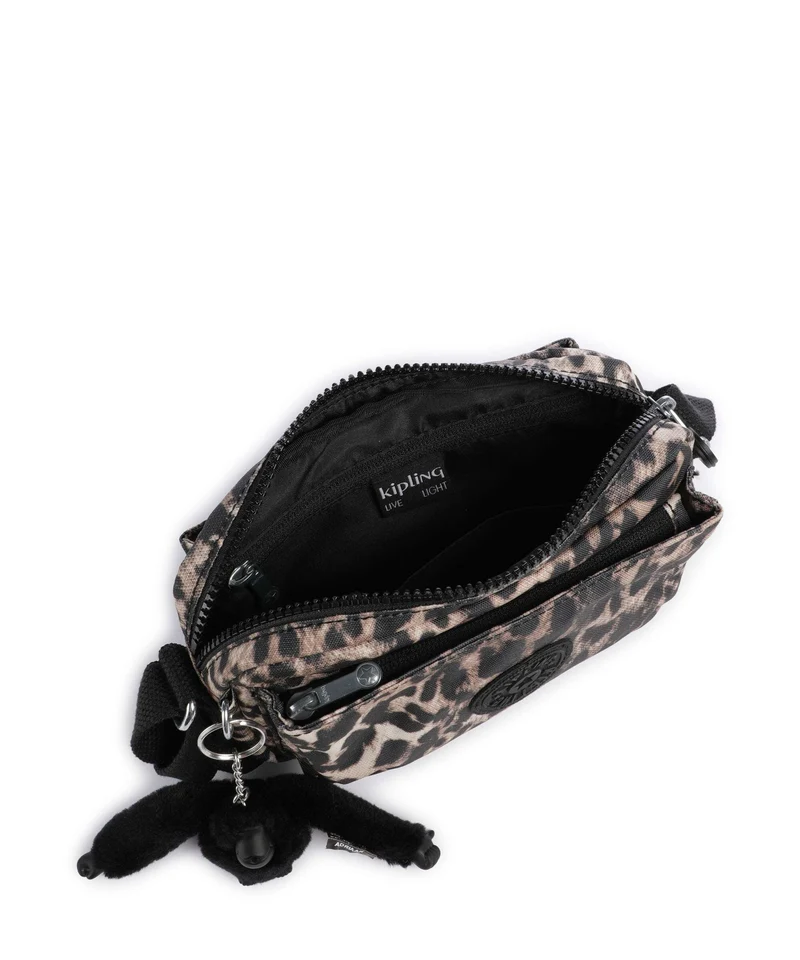 Kipling Basic Abanu Umhängetasche wild leopard