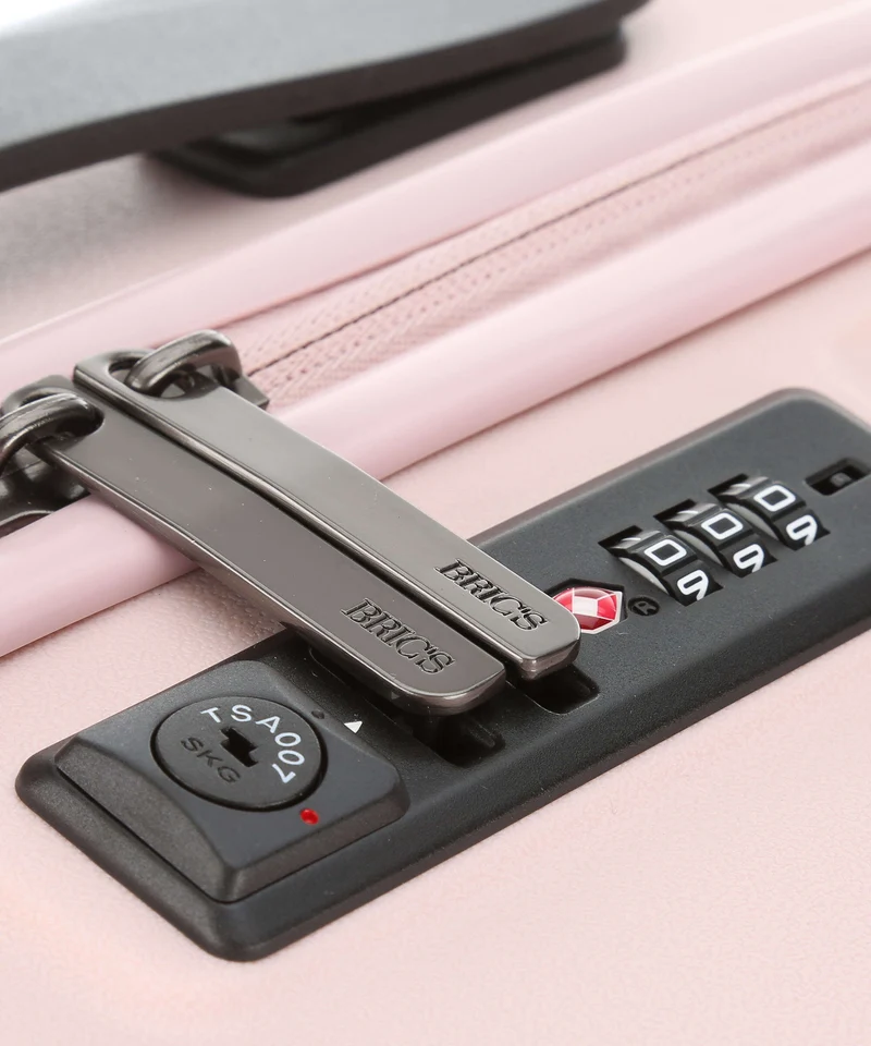 Brics BY Ulisse 4-Rollen Trolley perle rose
