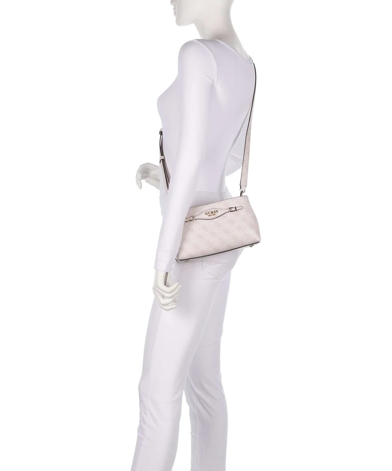 Guess Katya 4G Logo Umhängetasche rose water logo