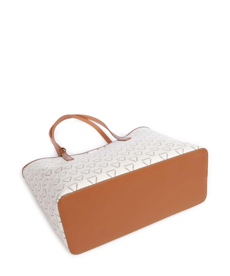 Valentino Bags Lady Re Shopper bianco/cuoio
