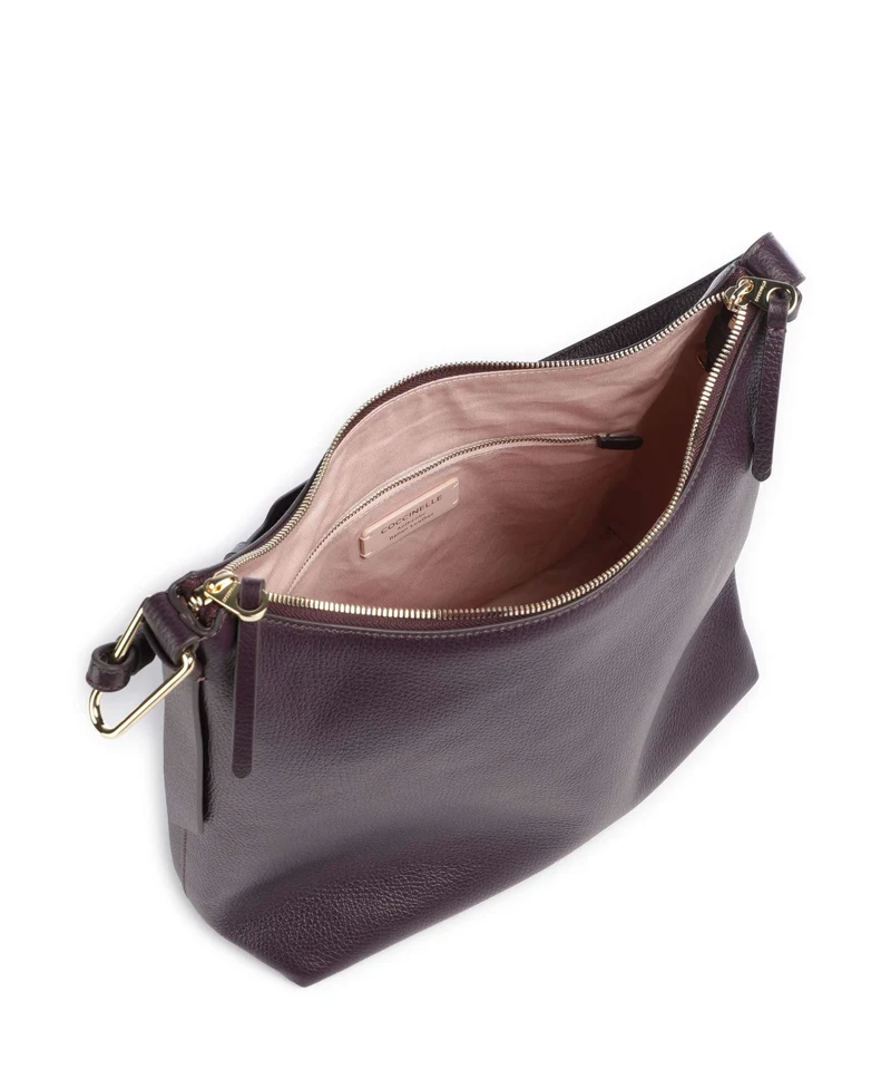Coccinelle Malory Beuteltasche prune