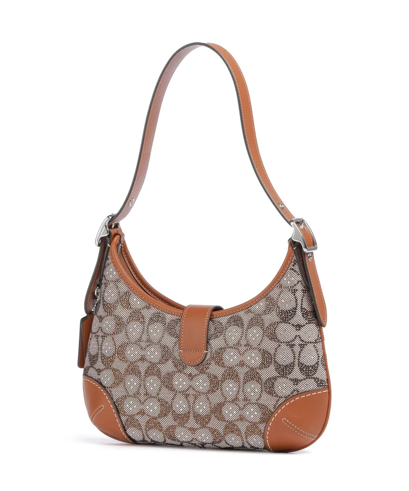 Coach The Coach Originals Hamptons Crystal Signature Schultertasche burnished amber